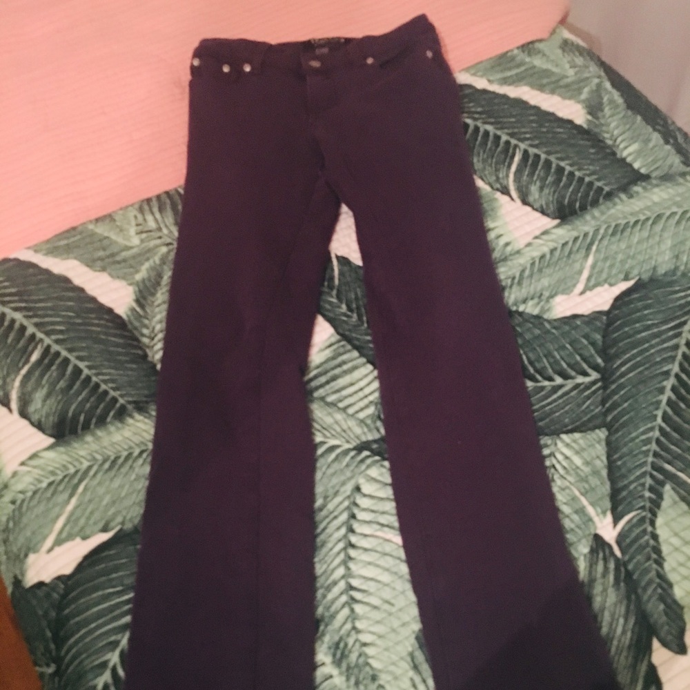 TRACTOR PURPLE SKINNY PANTS FOR GIRLS SZ 14